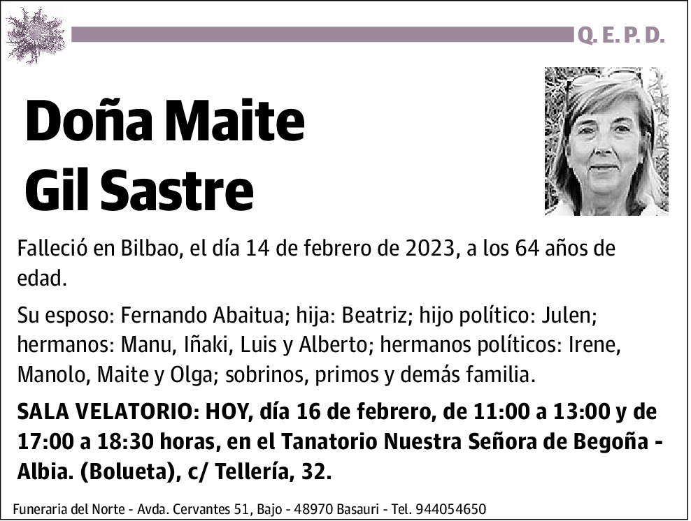 Maite Gil Sastre