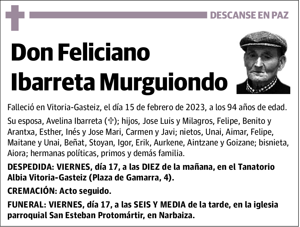 Feliciano Ibarreta Murguiondo