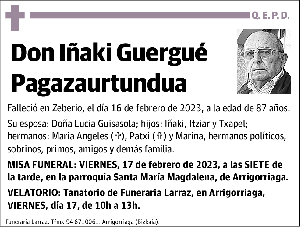 Iñaki Guergué Pagazaurtundua