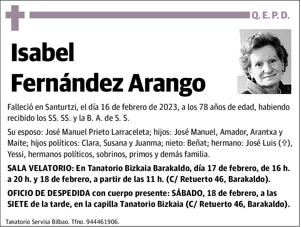 Isabel Fernandez Arango