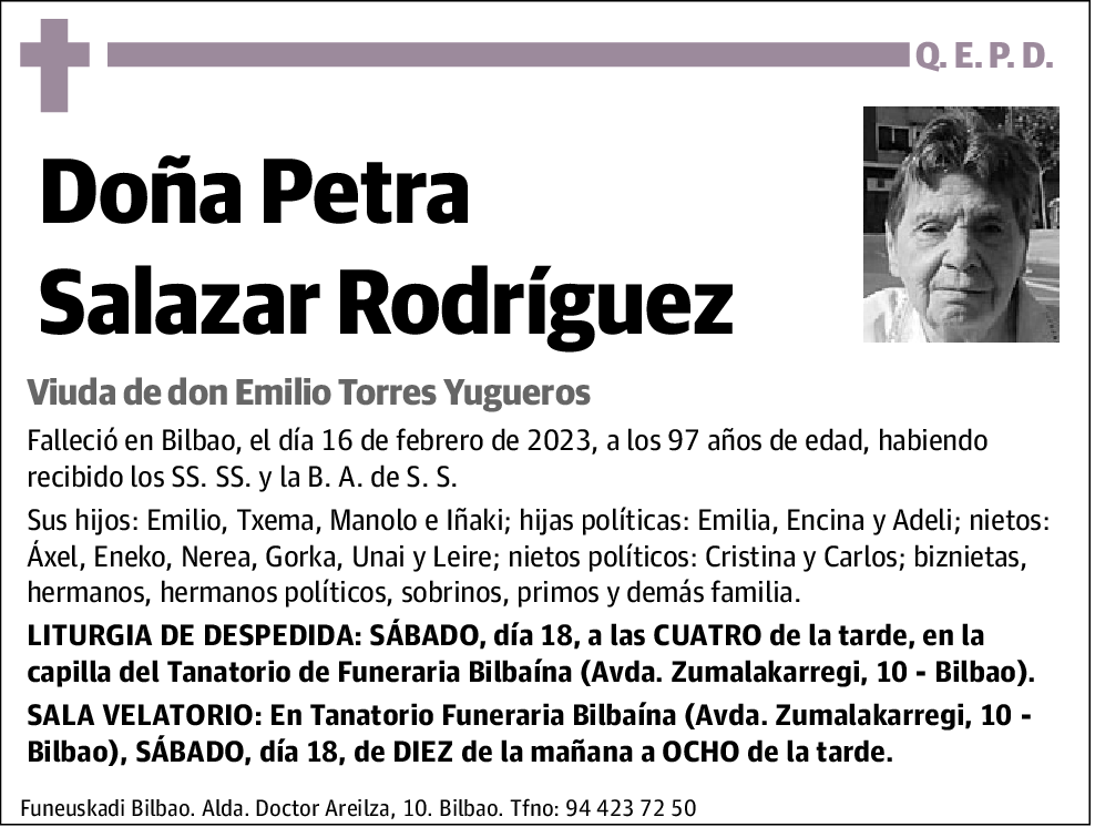 Petra Salazar Rodríguez