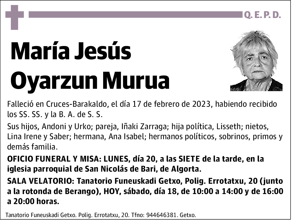 María Jesús Oyarzun Murua