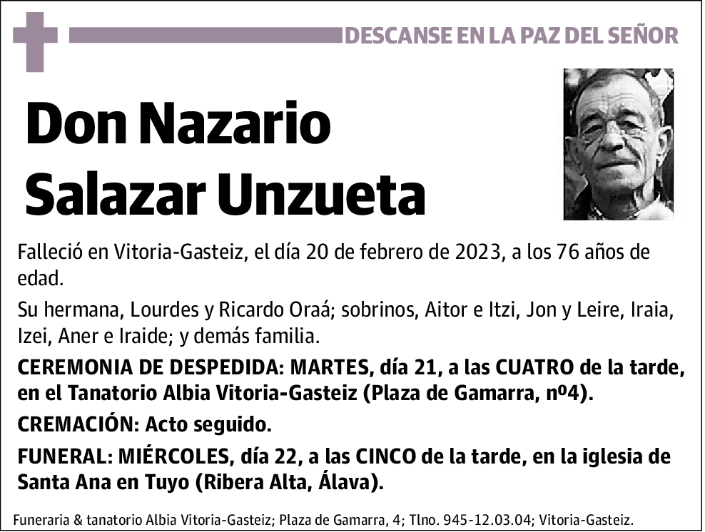 Nazario Salazar Unzueta