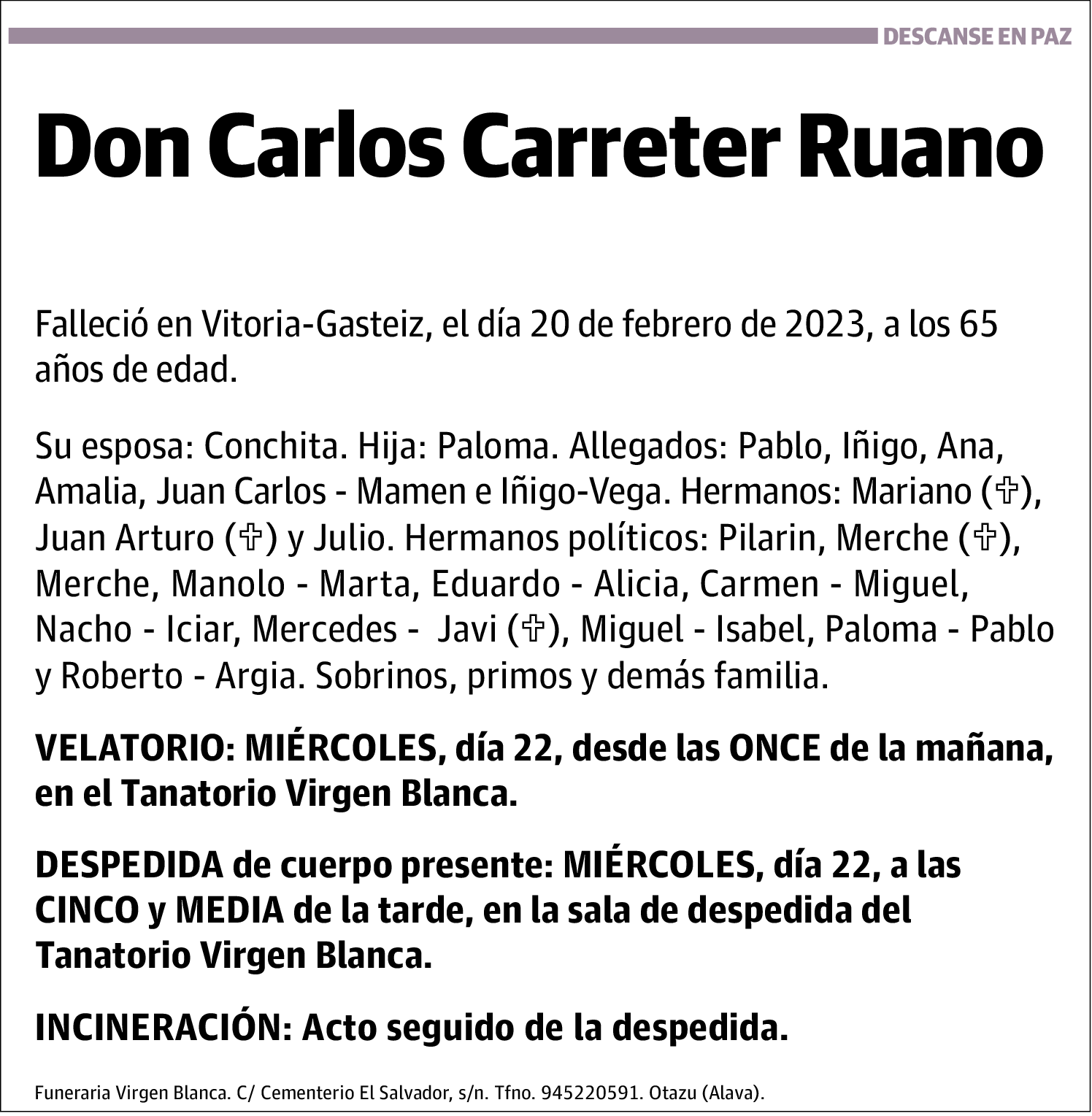Carlos Carreter Ruano