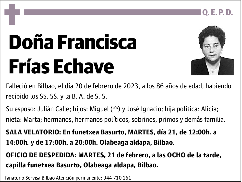 Francisca Frías Echave