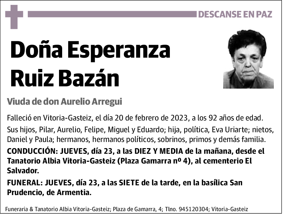 Esperanza Ruiz Bazán