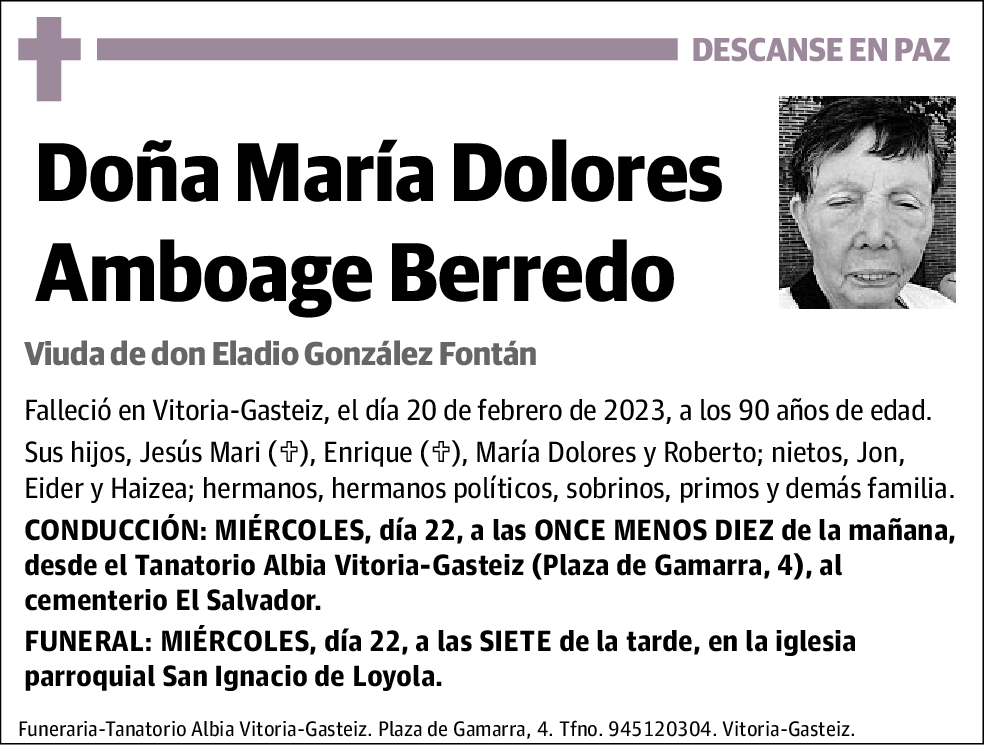 María Dolores Amboage Berredo