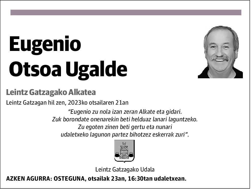 Eugenio Otsoa Ugalde