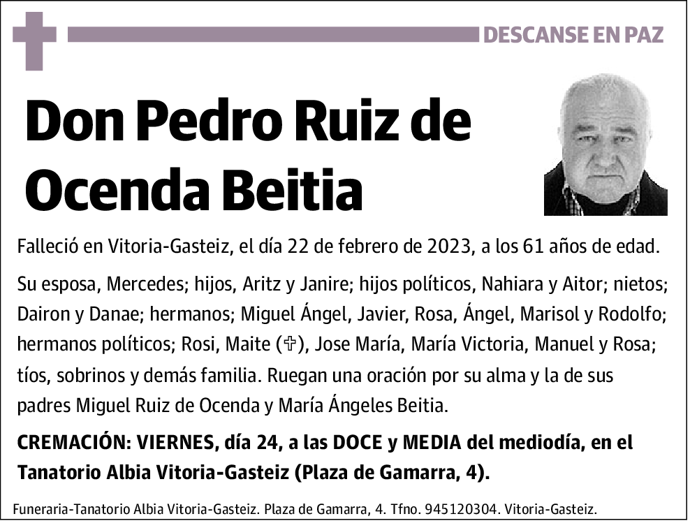 Pedro Ruiz de Ocenda Beitia