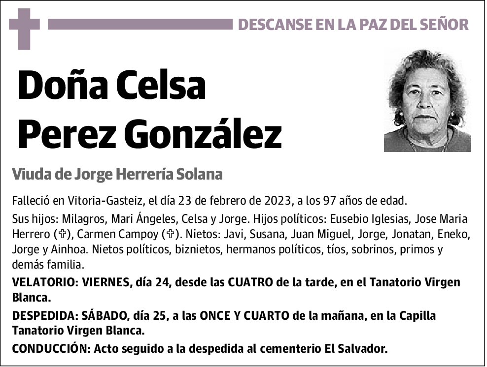 Celsa Perez González