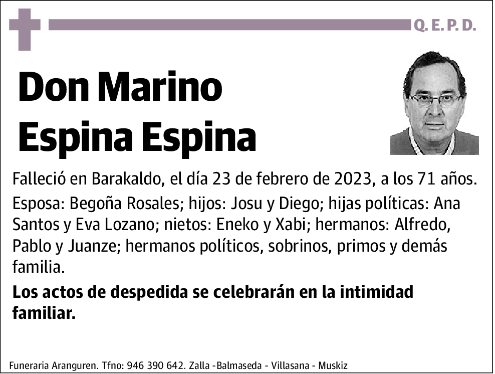 Marino Espina Espina