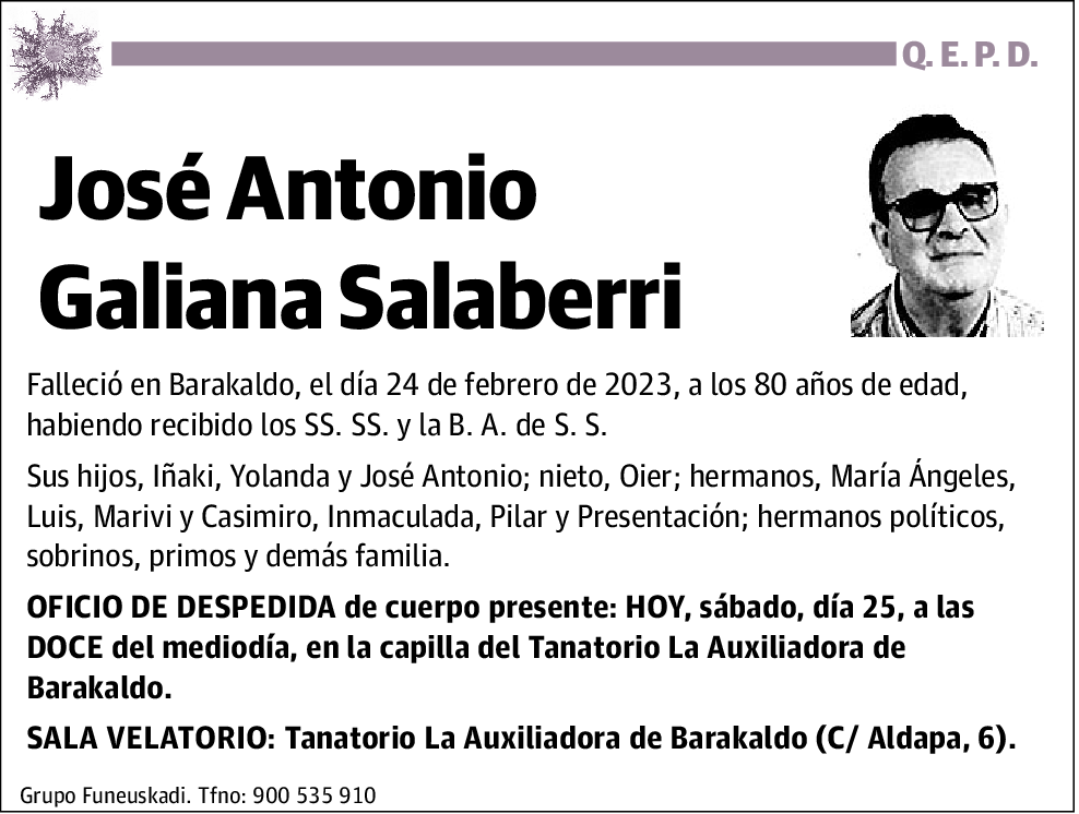 José Antonio Galiana Salaberri