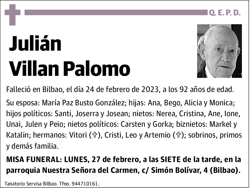 Julián Villan Palomo