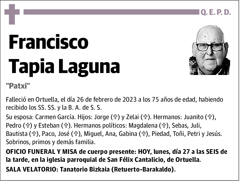 Francisco Tapia Laguna