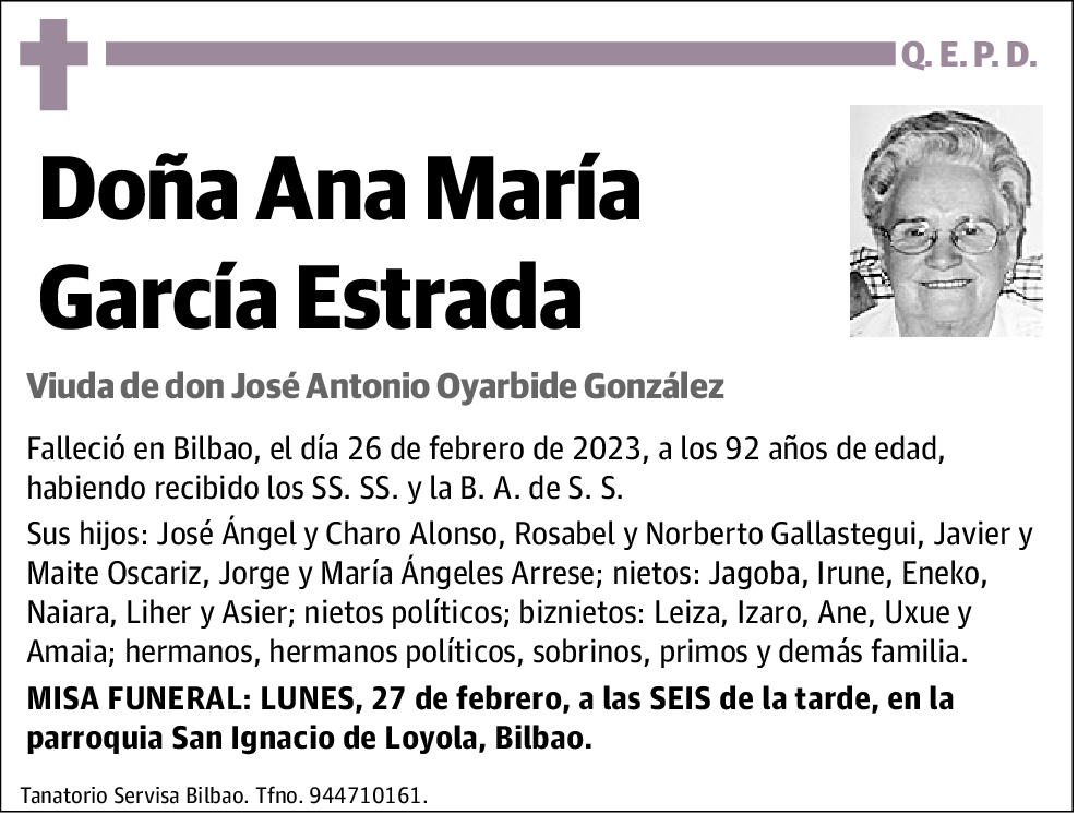 Ana María García Estrada