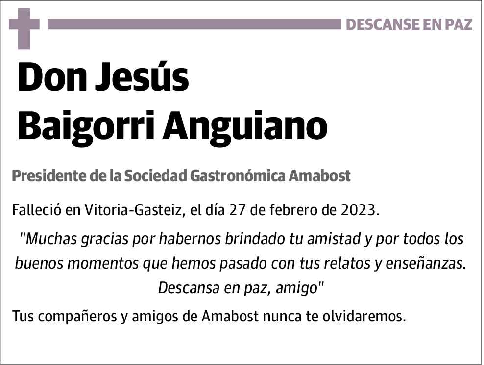 Jesus Baigorri Anguiano