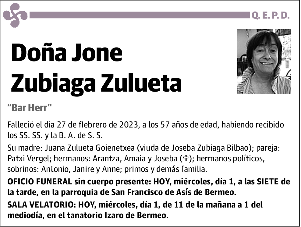 Jone Zubiaga Zulueta