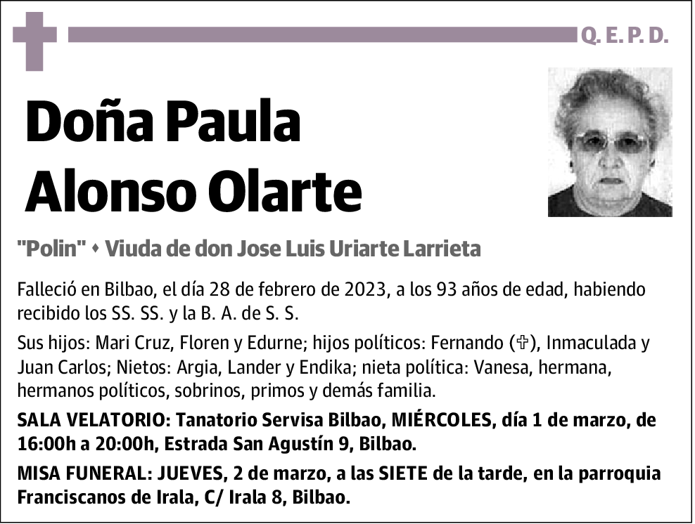 Paula Alonso Olarte