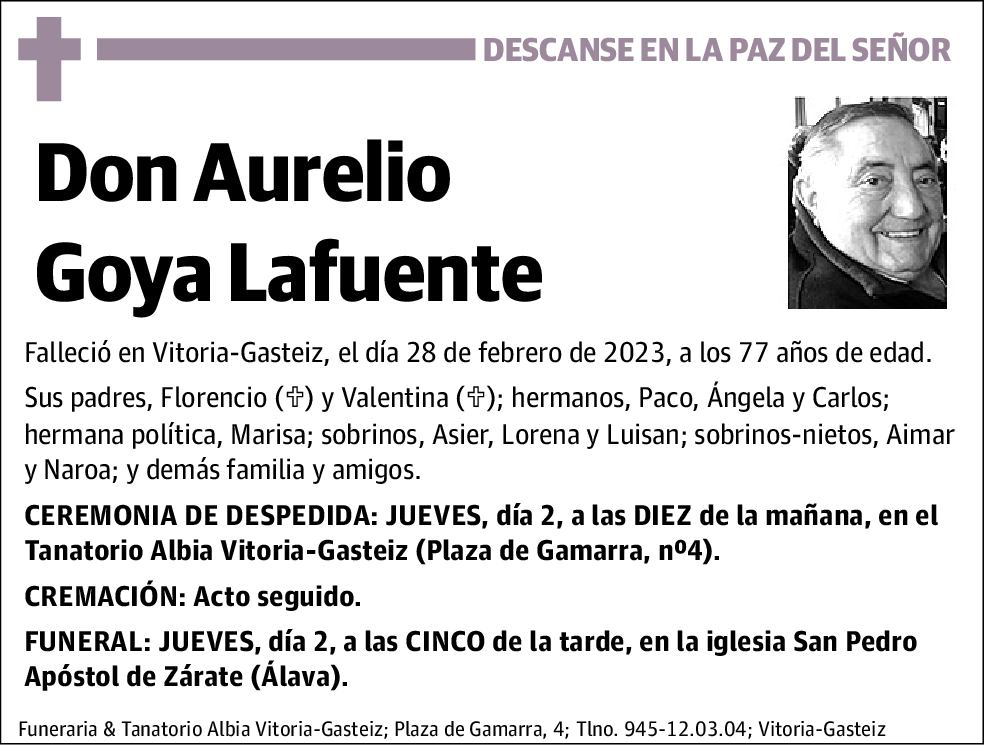 Aurelio Goya Lafuente