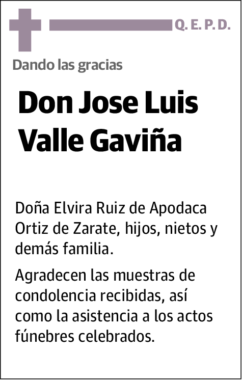 Jose Luis Valle Gaviña