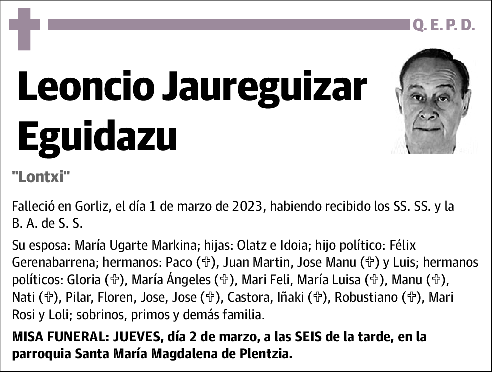 Leoncio Jaureguizar Eguidazu