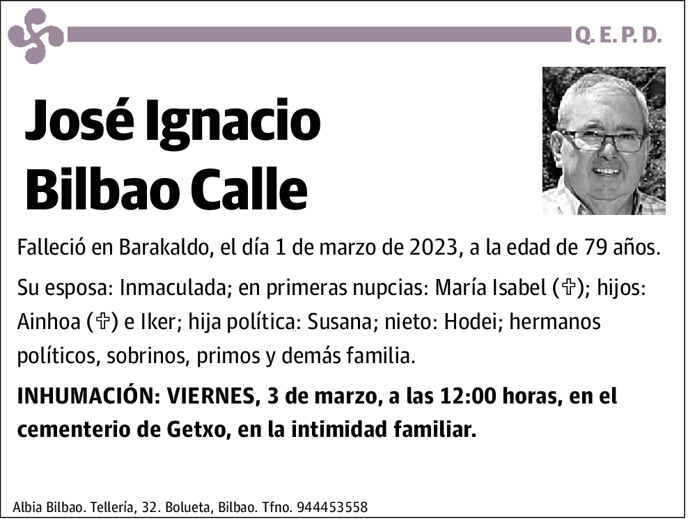 José Ignacio Bilbao Calle