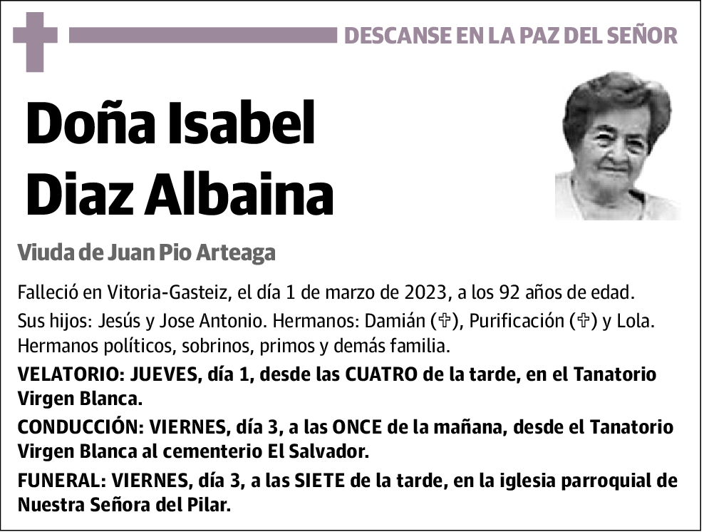 Isabel Diaz Albaina