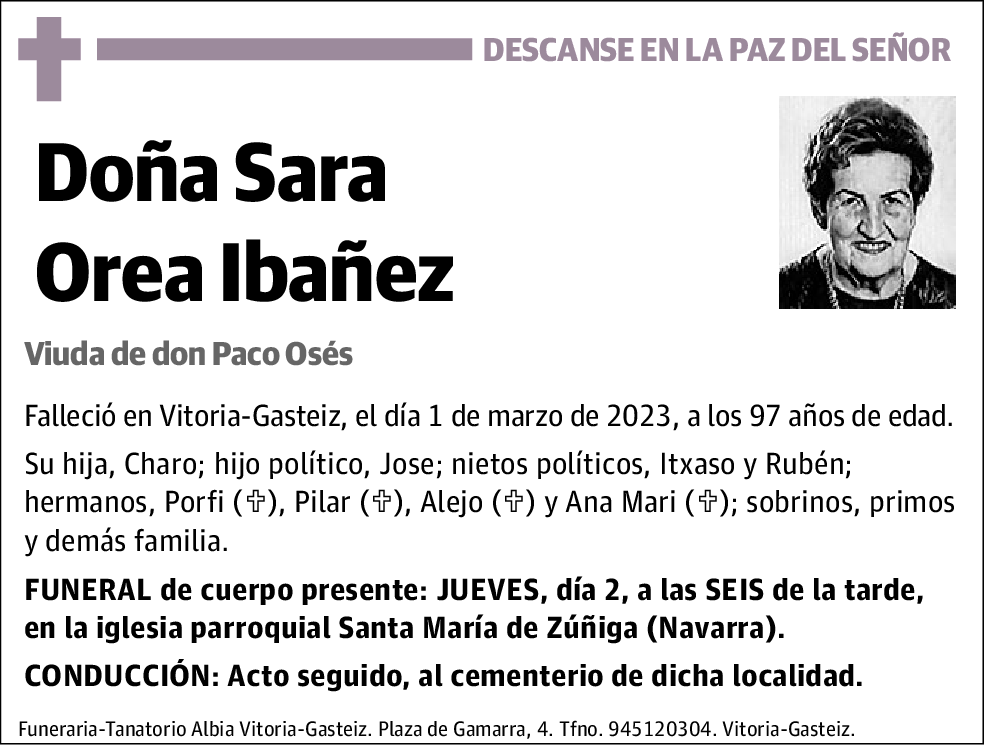 Sara Orea Ibañez