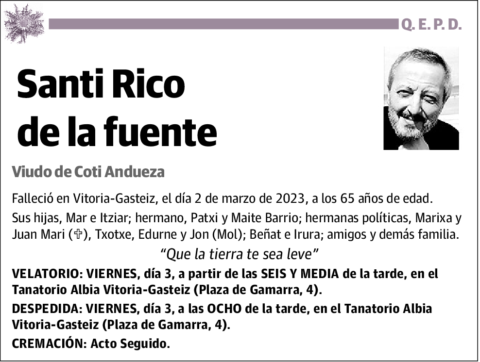 Santi Rico de la Fuente