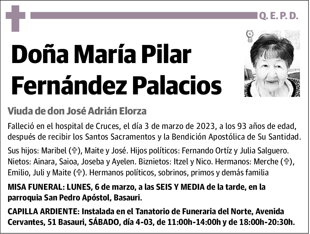 María Pilar Fernández Palacios