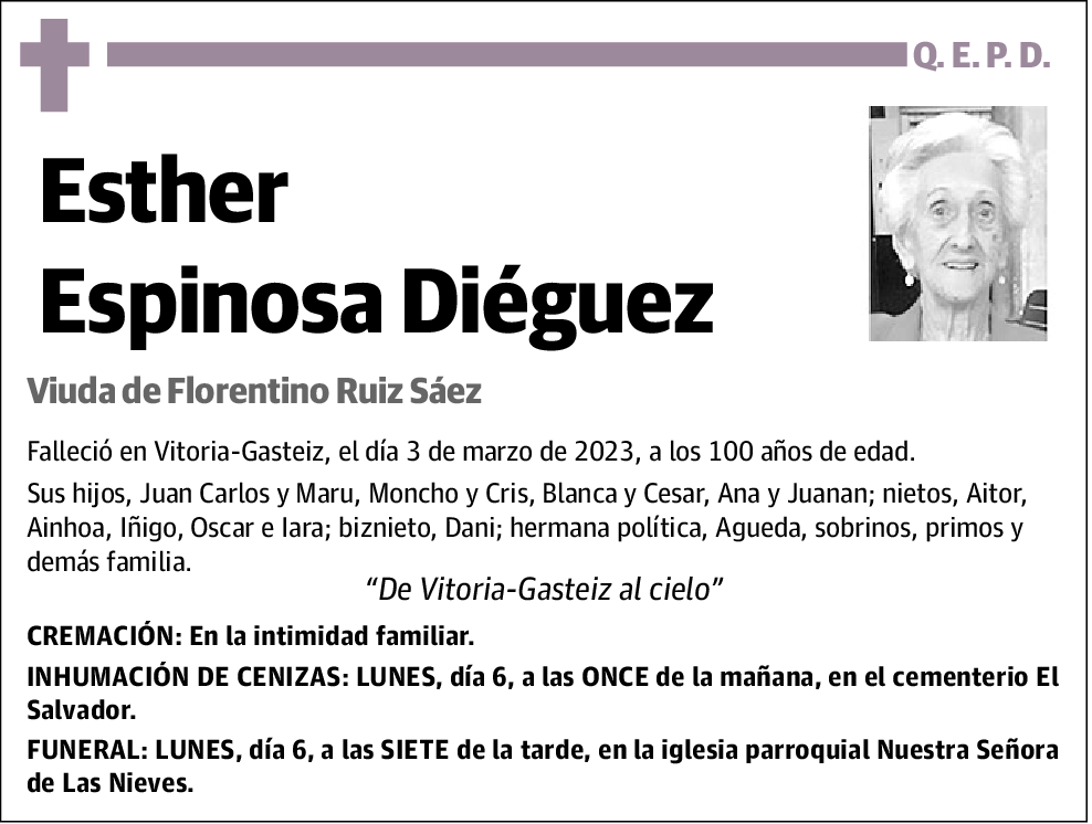 Esther Espinosa Diéguez