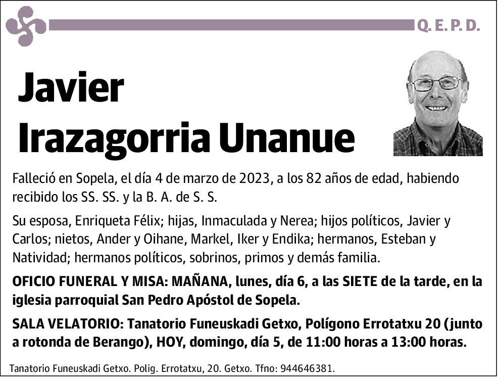 Javier Irazagorria Unanue