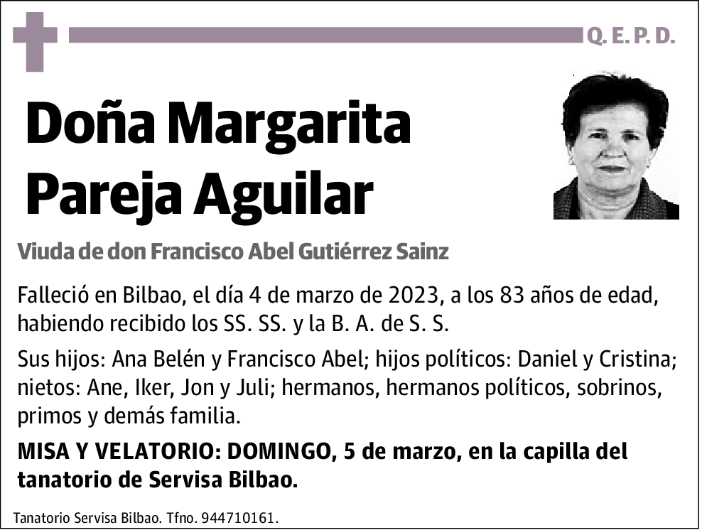 Margarita Pareja Aguilar