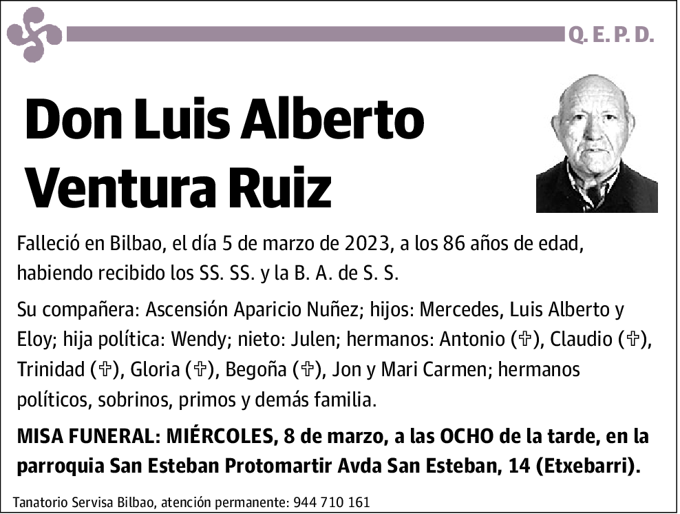 Luis Alberto Ventura Ruiz