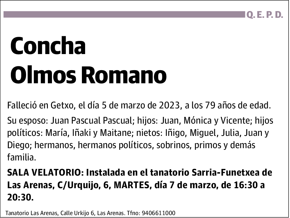 Concha Olmos Romano