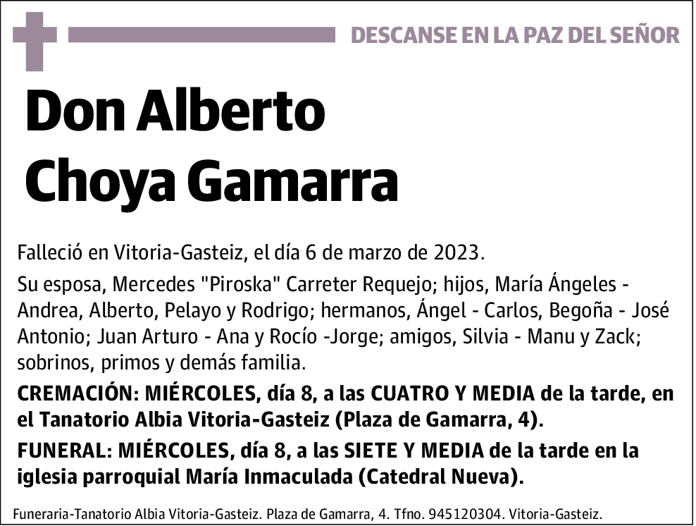 Alberto Choya Gamarra