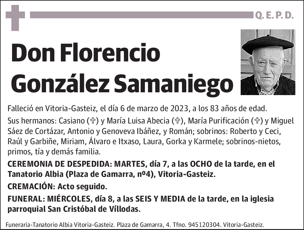 Florencio González Samaniego