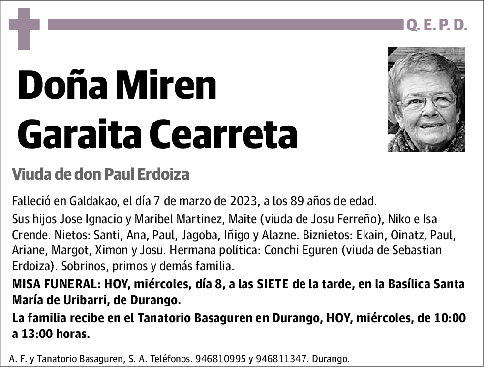 Miren Garaita Cearreta