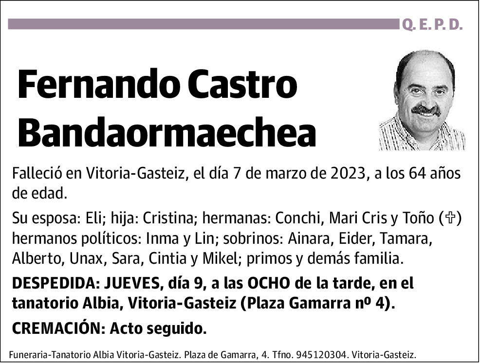 Fernando Castro Bandaormaechea