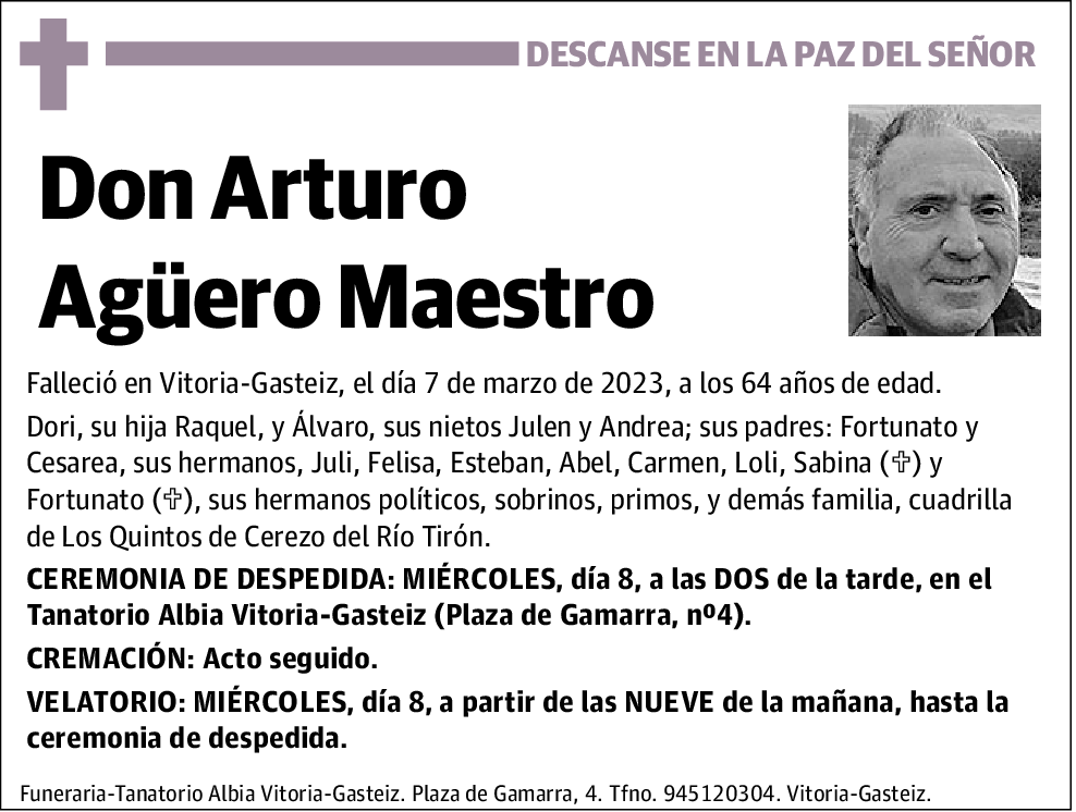 Arturo Agüero Maestro