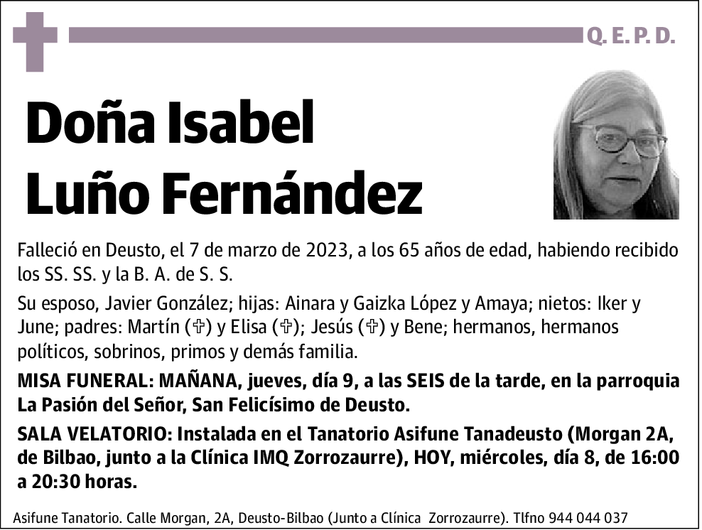 Isabel Luño Fernández