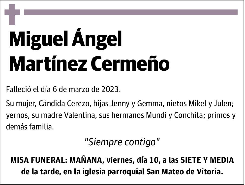 Miguel Angel Martínez Cermeño