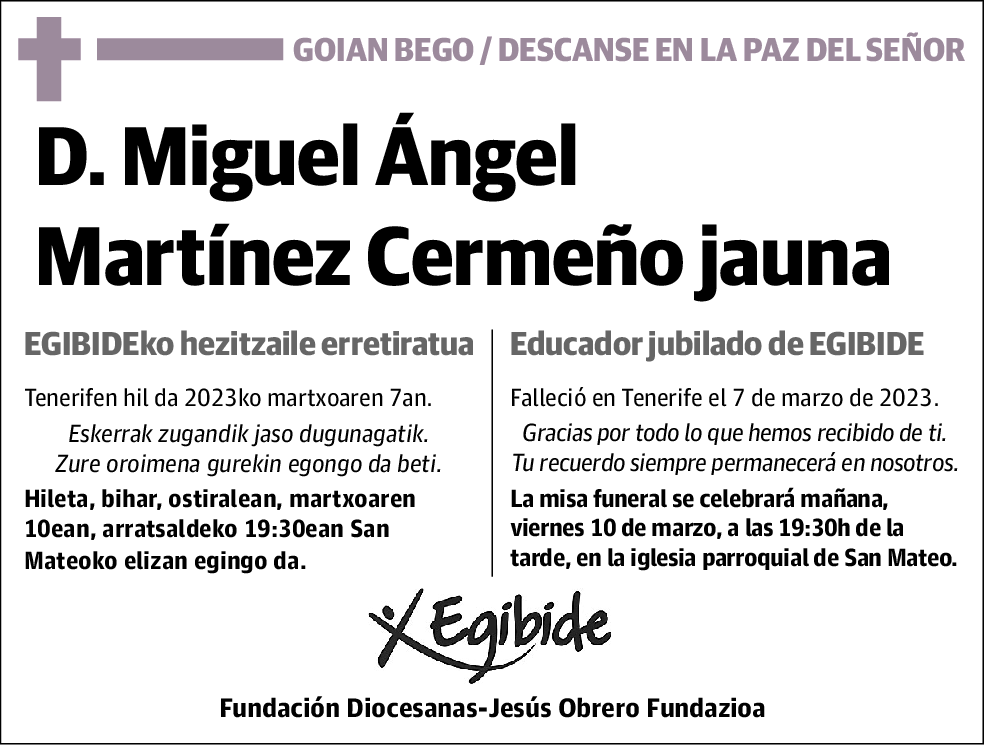 Miguel Angel Martínez Cermeño