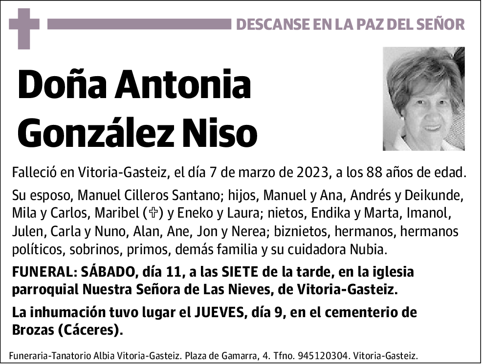 Antonia González Niso