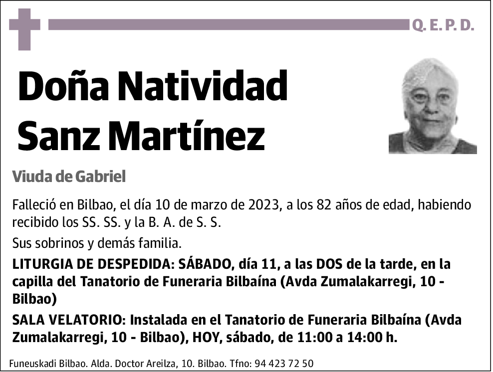 Natividad Sanz Martínez