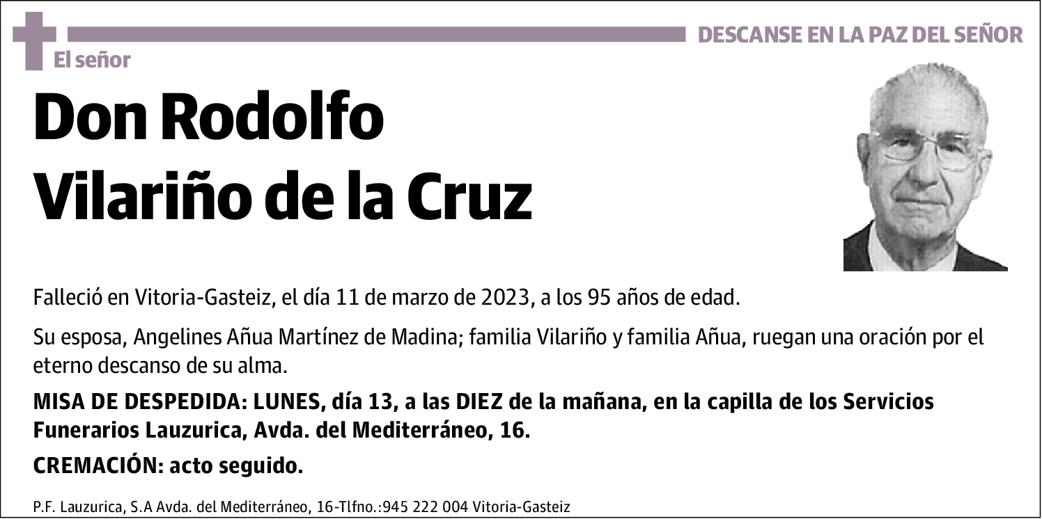 Rodolfo Vilariño de la Cruz