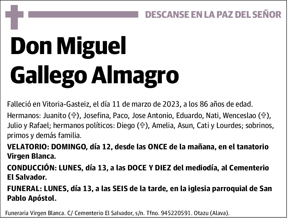 Miguel Gallego Almagro