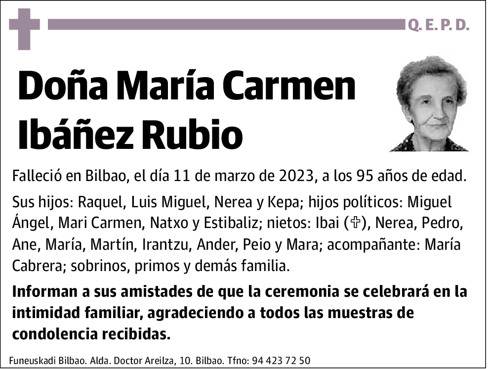 María Carmen Ibañez Rubio