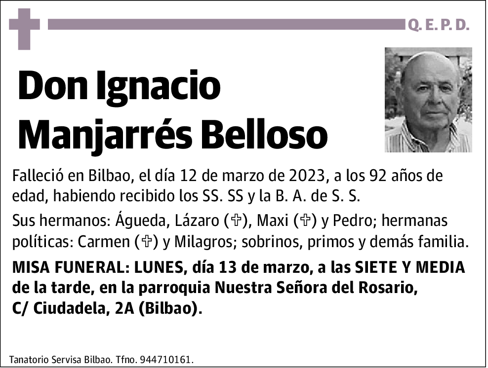 Ignacio Manjarres Belloso