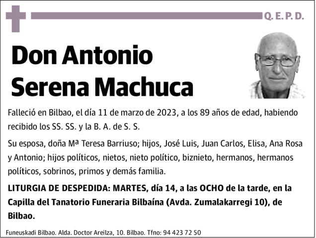 Antonio Serena Machuca